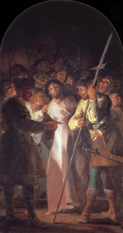 Francisco Goya Taking of Christ china oil painting image